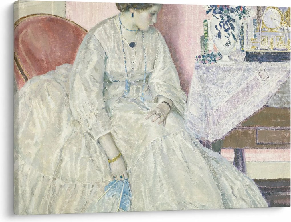 Tablou - Frederick Carl Frieseke, Memories, reproducere (70x50 cm)