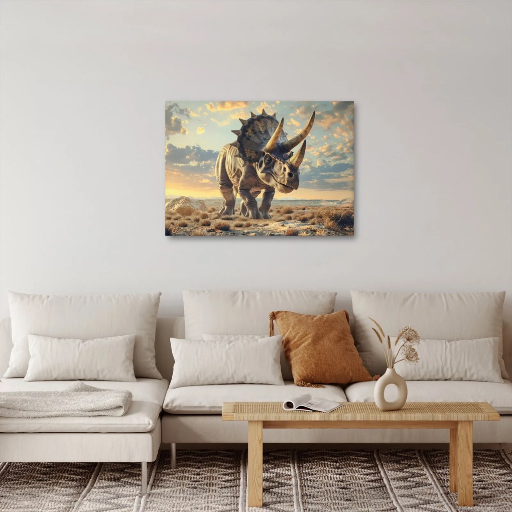 Tablou - Triceratops (70x50 cm)