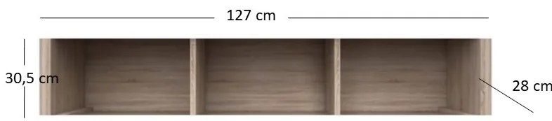 Raft Noella (Stejar sonoma). 1053128