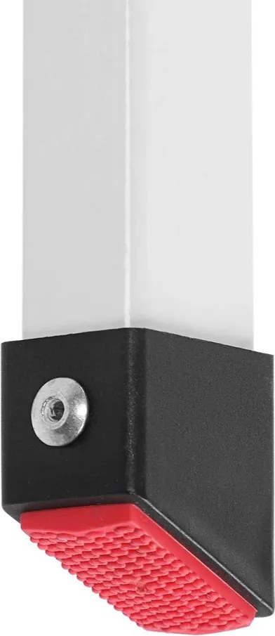 Scarǎ pliabilă STEP, 3 trepte, max. 150 kg, alb/negru SongmicsHome