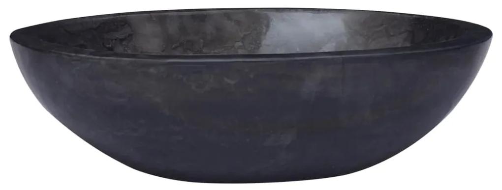 Chiuveta, negru, 53x40x15 cm, marmura Negru