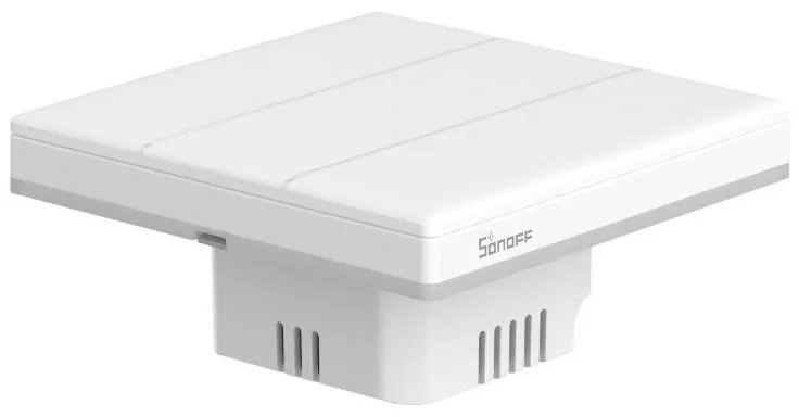 Intrerupator de Perete Inteligent WiFi cu Touch Sonoff TX Ultimate T5 3 canale