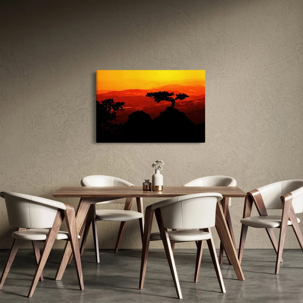 Tablou -Apus de soare (90x60 cm)