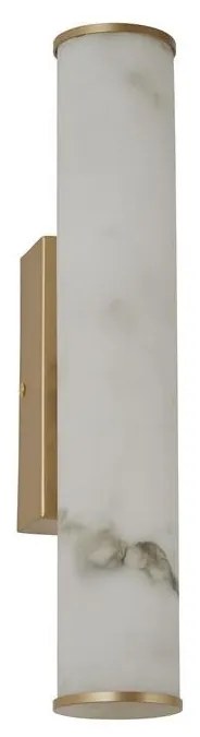 Aplica LED de perete baie metal aurie Wales