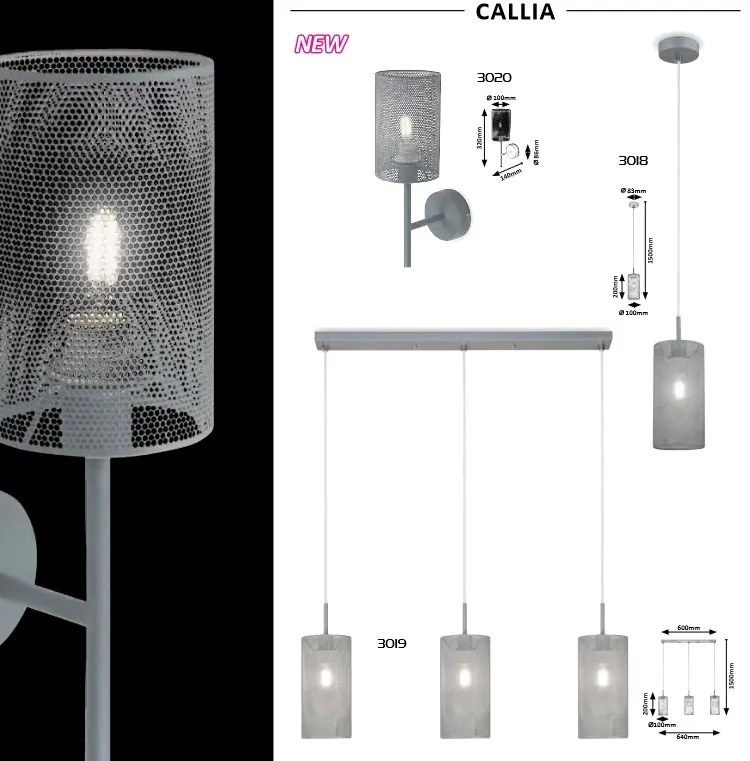 Pendul design modern Callia 3018 RX