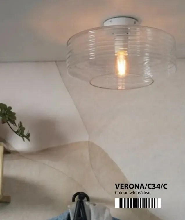 Plafoniera moderna design decorativ Veron clar