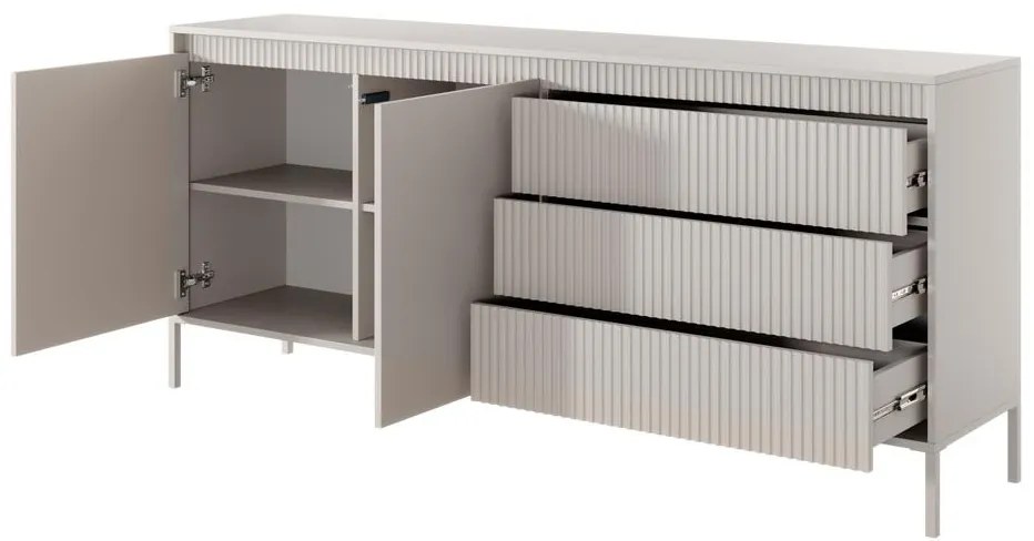 Comodă Fabrio F4 (bej). 1100127