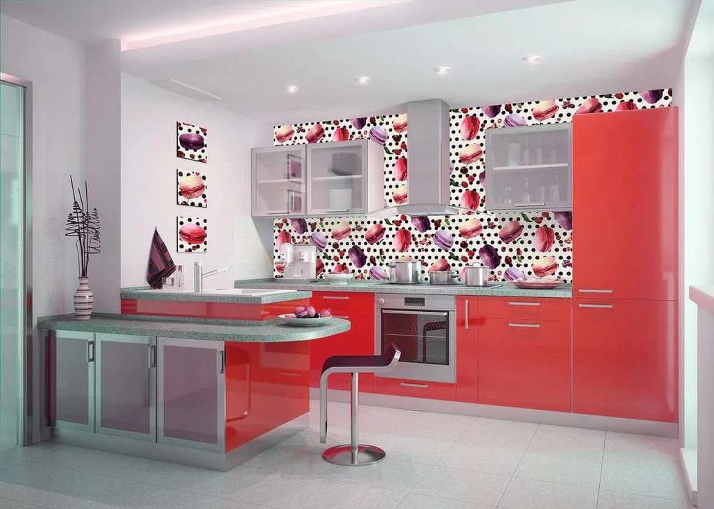 Fototapet - Macarons (254x184 cm)