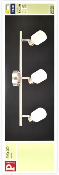 Paulmann 60200 - 3xLED-G9/2,2W Lampă spot HELIX 230V
