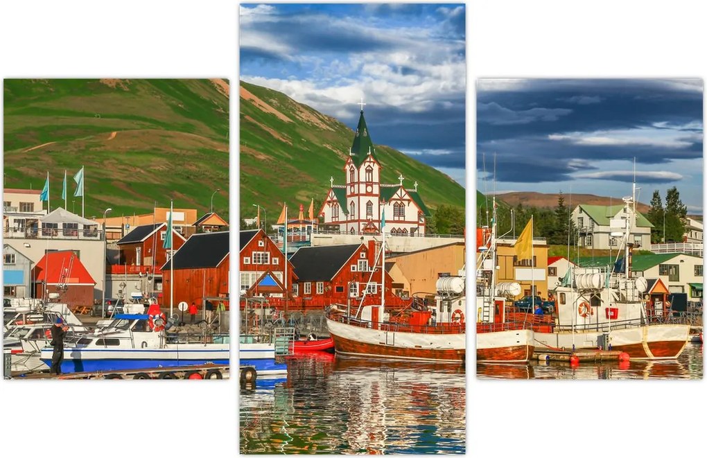 Tablou - Húsavík (90x60 cm)