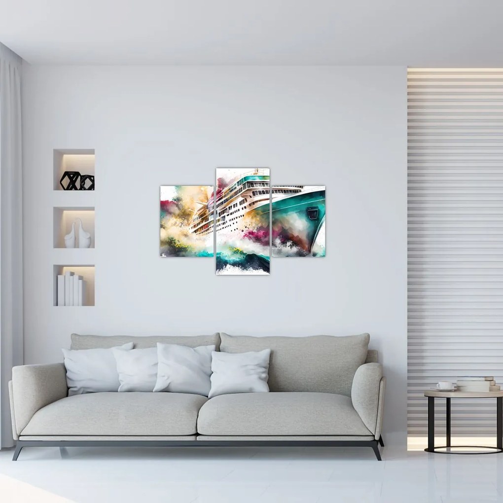 Tablou - Acuarelă mare (90x60 cm)