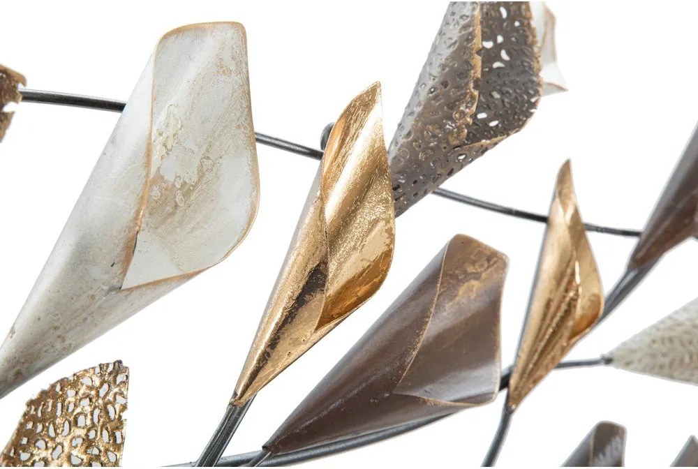 Decorațiune de perete Mauro Ferretti Ramo, šířka 115,5 cm, alb - maro