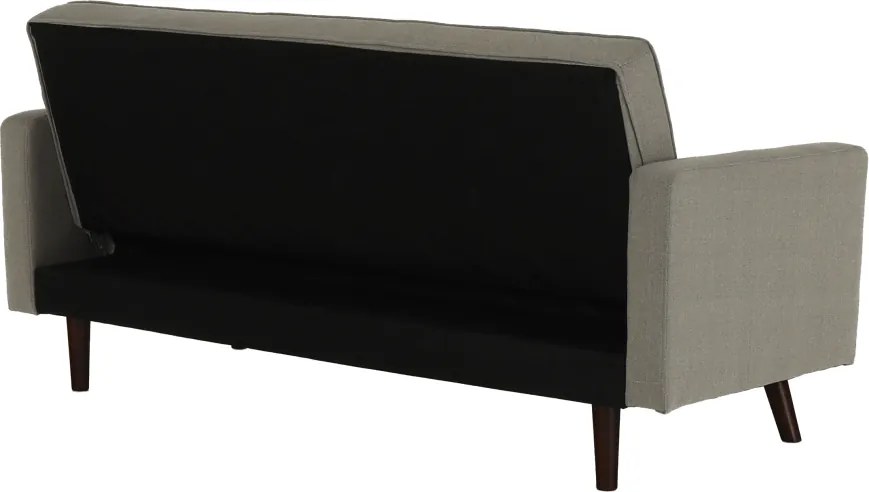 Canapea extensibilă, material gri-maro taupe, OTISA