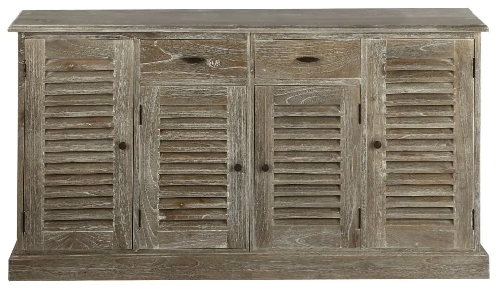 245508 vidaXL Dulap, lemn masiv de mindi, 145 x 32,5 x 77 cm