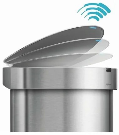 Simplehuman Coș de gunoi Touchless, 45 l