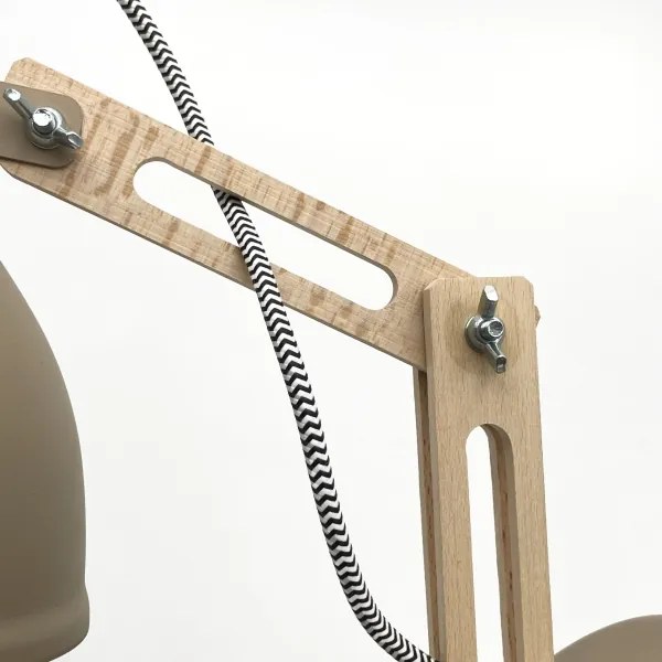 Lampă de perete MARCELLO, 1xE27/15W/230V, bej