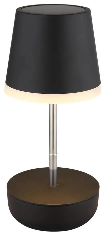 Globo 36638S - Lampă solară LED 10xLED/0,06W/3V IP44 negru