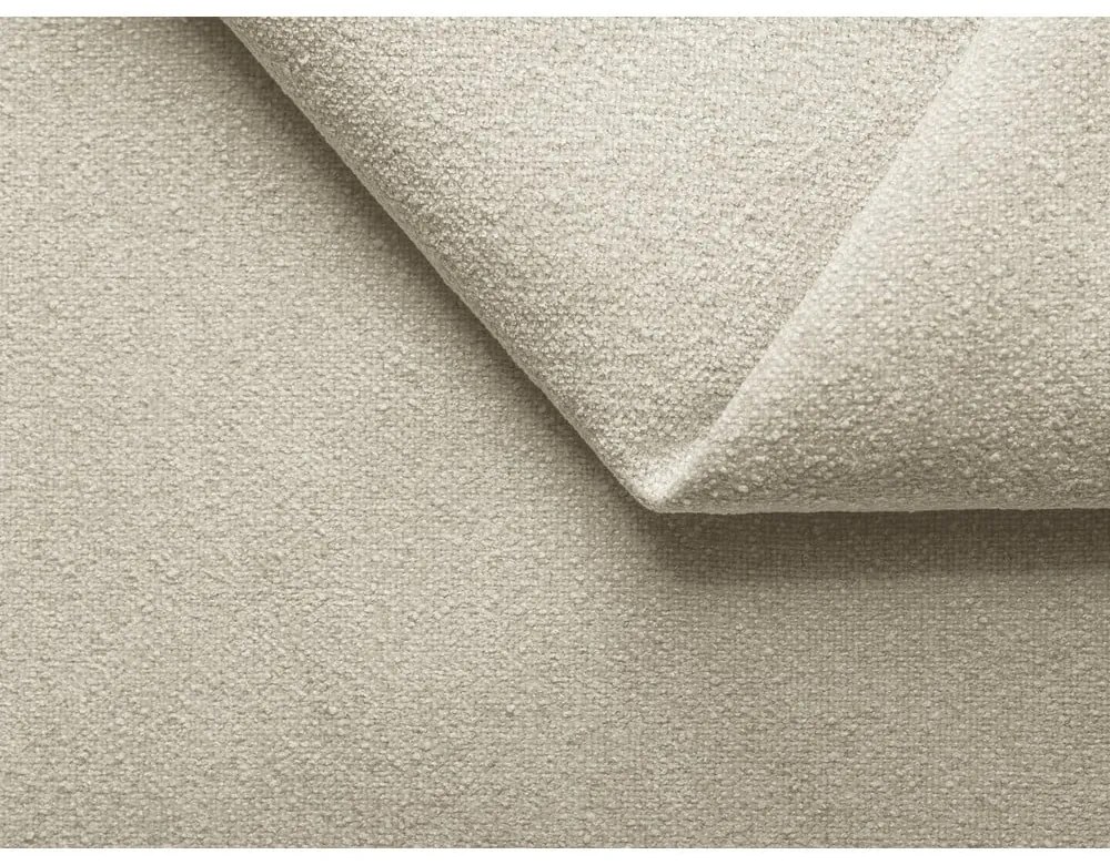 Pat boxspring crem cu spațiu de depozitare 180x200 cm Palta – Makamii