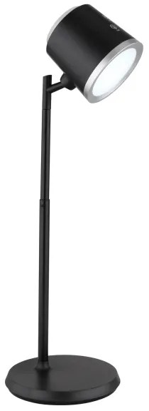 Globo 58454B - Lampă de birou LED tactilă reglabilă MEEYA LED/6W/3,7V negru
