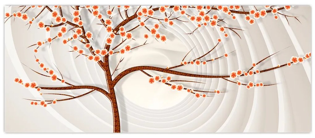 Tablou - Copac în infinit (120x50 cm)
