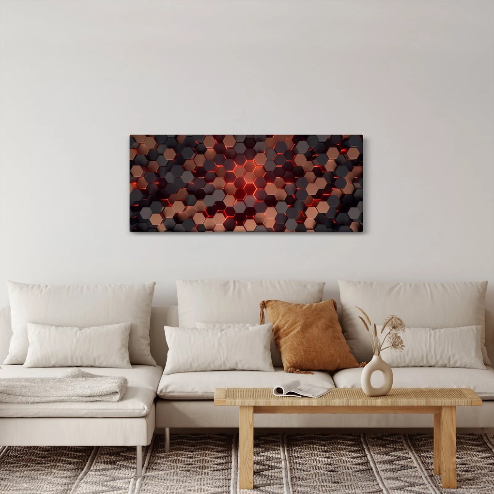 Tablou - Abstracția futuristă (120x50 cm)