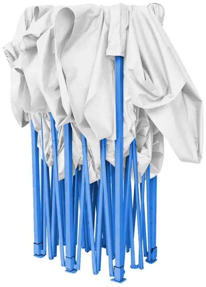 Pavilion pliant 2,9x4,25m-alb