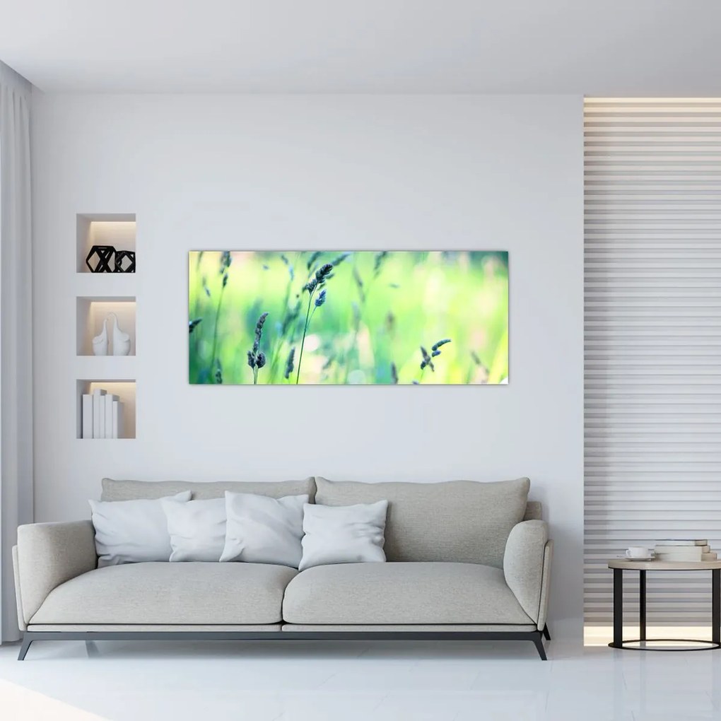 Tablou - Detaliu pajiște (120x50 cm)