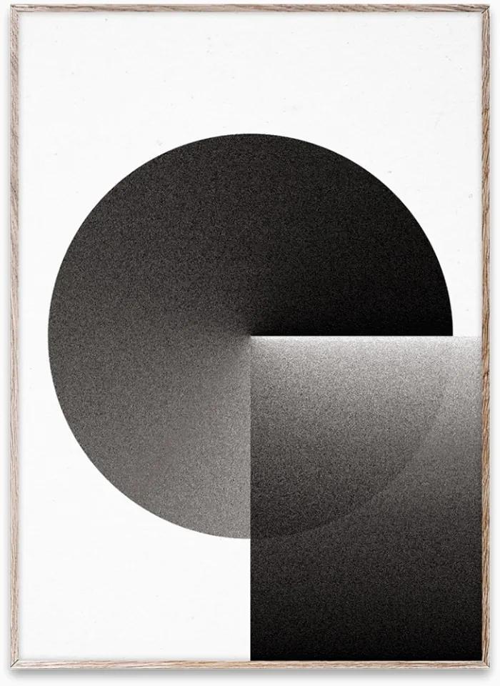 Poster cu rama stejar EO Shapes 03 Paper Collective