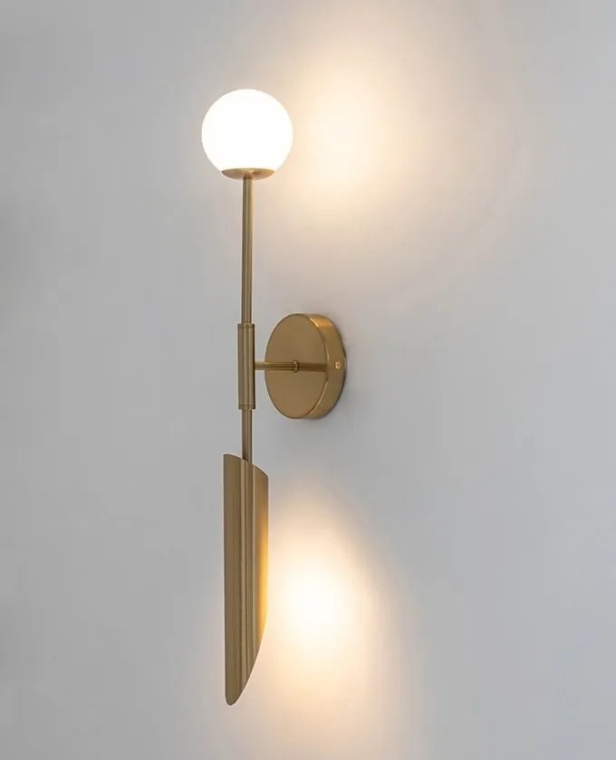 Aplica de perete design decorativ LUCA auriu