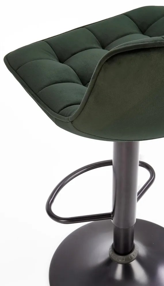 Scaun de bar Kinsley, verde/negru