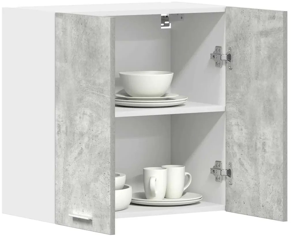 vidaXL Dulap de bucătărie Gri Beton 60x31x60 cm Lemn de prelucrat