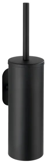 WENKO 24289100 - Perie WC TURBO-LOC OREA BLACK 9 x 39,5 cm inox/negru