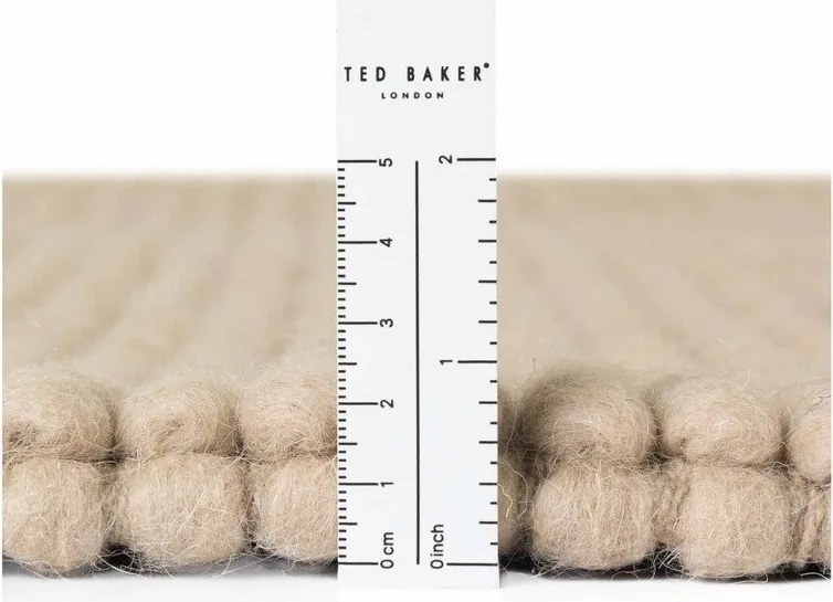 Covor bej țesut manual din lână 160x230 cm Richmond Diana – Ted Baker