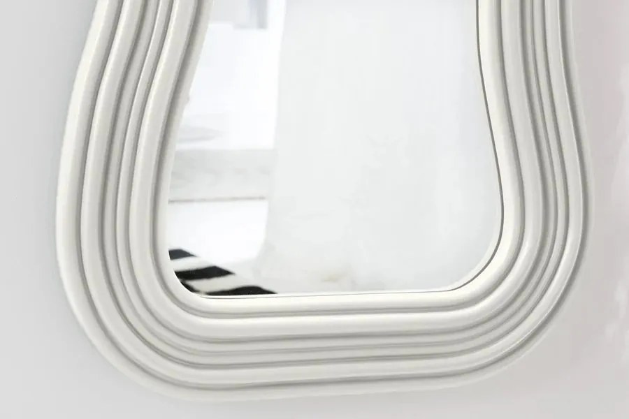 Oglinda de perete decorativa Alice II 100cm alb A-45943 VC