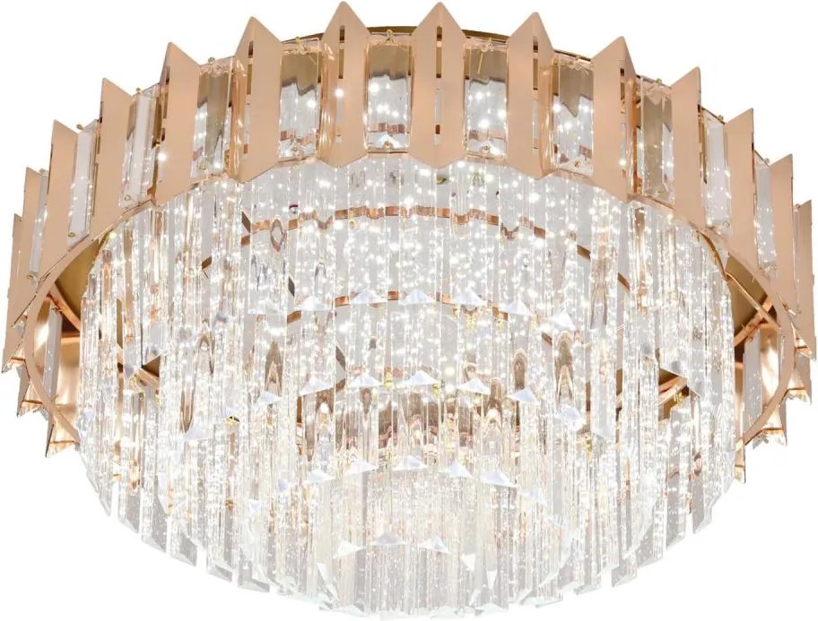 BRILAGI - Plafonieră LED reglabilă SPECTRA LED/45W/230V Ø 48 cm, finisaj auriu + telecomandă