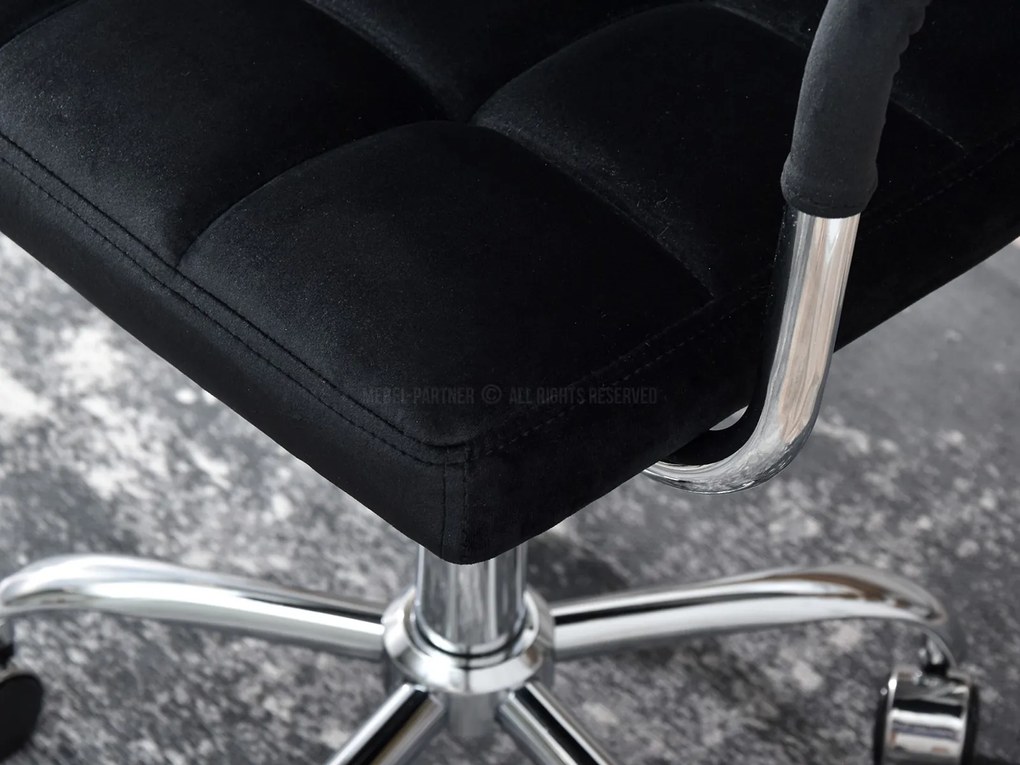 Scaun Elita (negru + crom). 1110023