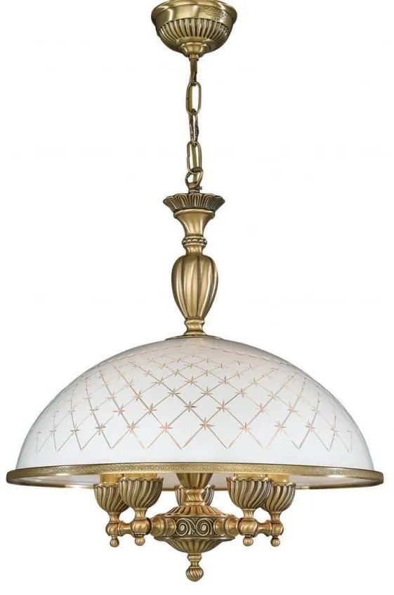 Pendul clasic design italian din alama, sticla 7002 RA-L. 7002/48