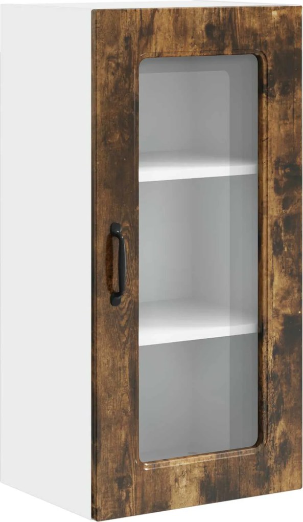 vidaXL Dulap de bucătărie Kalmar Stejar fumuriu 40 x 31 x 80 cm