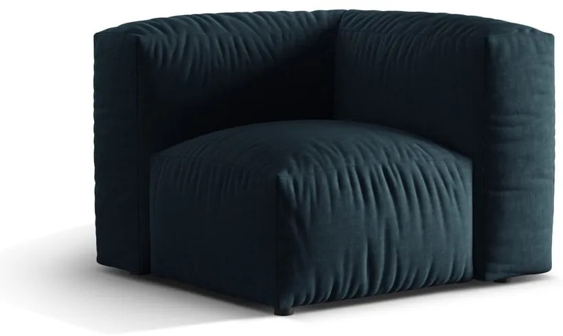 Modul pentru canapea modulară albastru închis (cu colț variabil) Martina – Micadoni Home