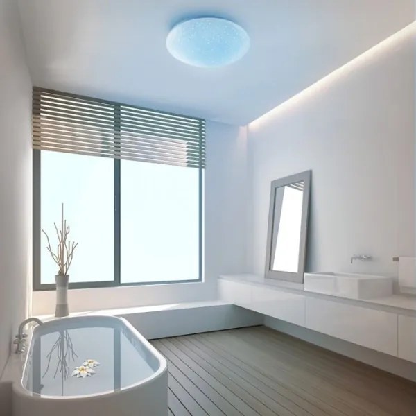 Plafonieră LED RGB dimabilă SKYLER LED/5,6W/230V Leuchten Direkt 14241-16 + telecomandă