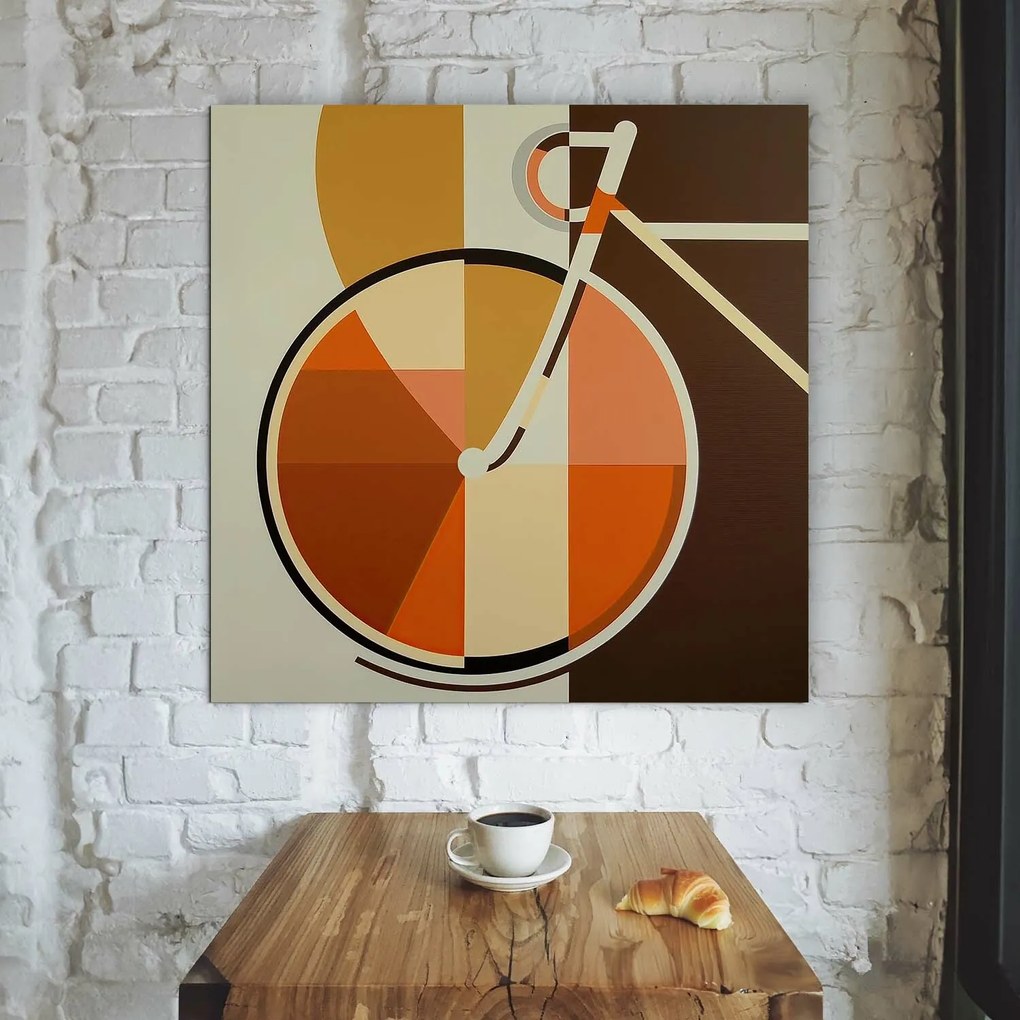 DUBLEZ | Tablou retro - Bicicletă