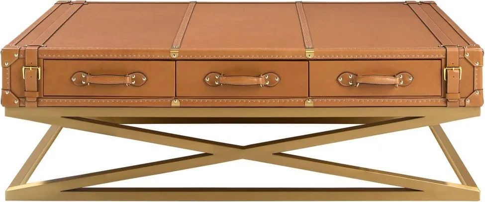 Masuta LUX design italian Cowhide camel