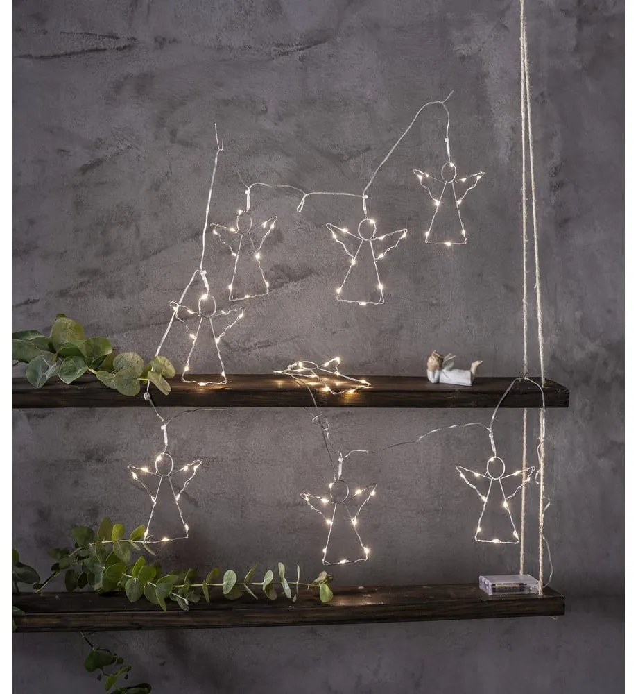 Ghirlandă luminoasă număr becuri 8 buc. cu baterii lungime 175 cm Angela – Star Trading