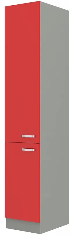 Zondo Dulap de bucătărie pentru alimente Roslyn 40 DK 210 2F (roșu + gri). 1032683
