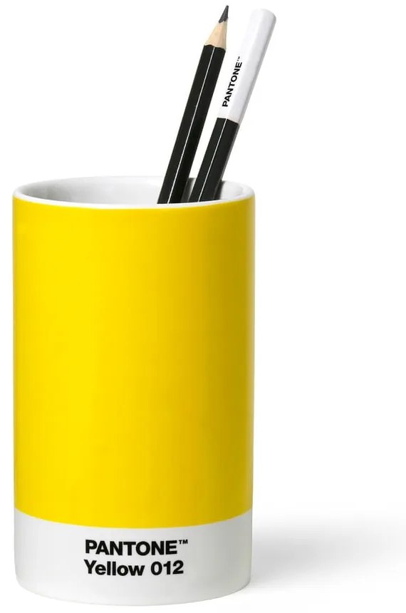 Organizator de birou din ceramică Yellow 012 – Pantone