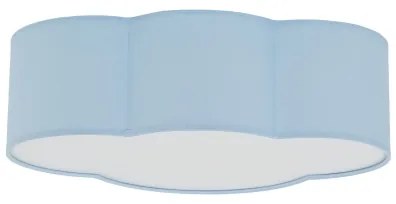 Brilagi - Plafonieră pentru copii NIMBUS MINI 2xE27/15W/230V 31x43 cm albastru