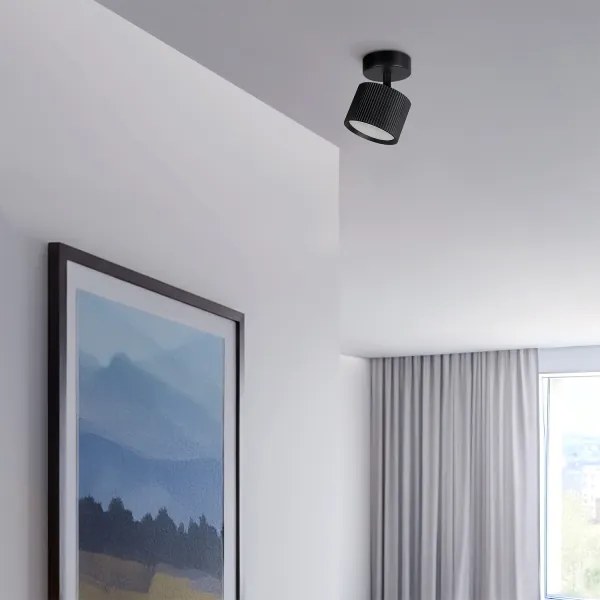 Brilagi - LED Spot STRIPY 1xGX53/15W/230V, negru