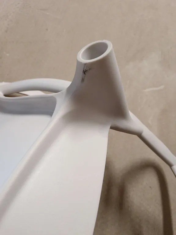 Promotie Scaun din plastic alb KATO II. calitate.