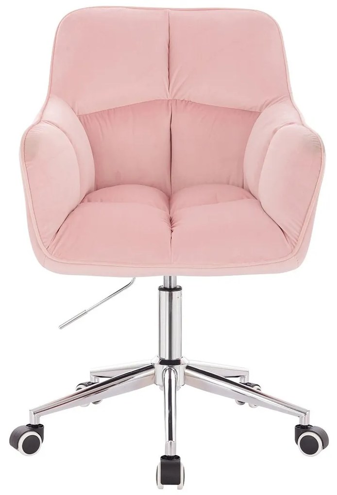 HR550K Scaun Roz Catifea