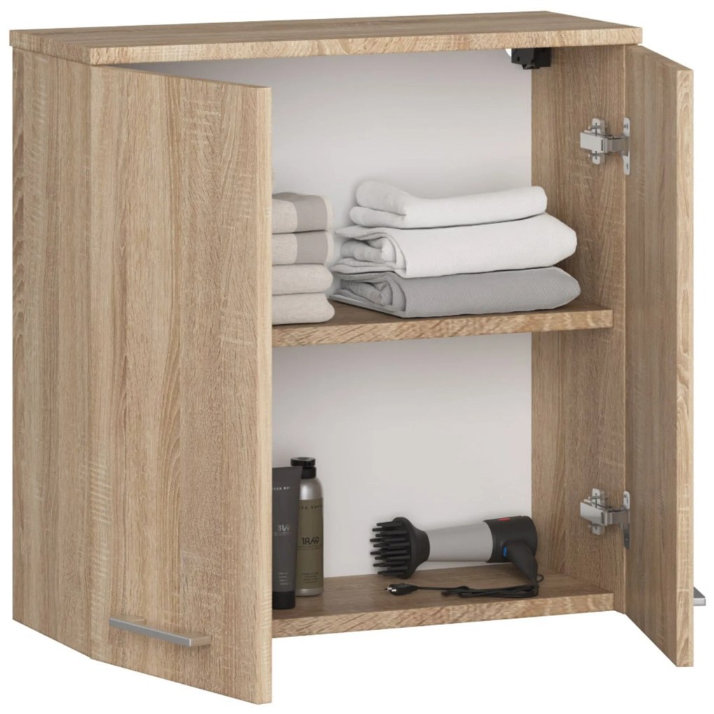 Dulap de baie suspendat Farid TYP5 (Stejar sonoma). 1069547